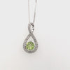 Diamond Round Birthstone Pendant