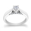 Diamond Round Solitaire Plus Ring