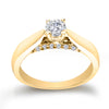 Diamond Round Solitaire Plus Ring