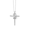 Diamond Infinity Cross Pendant