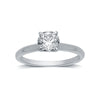 Lab Grown Diamond Solitaire Ring 0.50ct round 14K White Gold