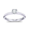 Diamond Round Solitaire Ring