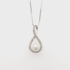Diamond Round Birthstone Pendant