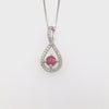 Diamond Round Birthstone Pendant